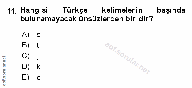 Soru 11