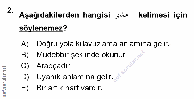 Soru 2