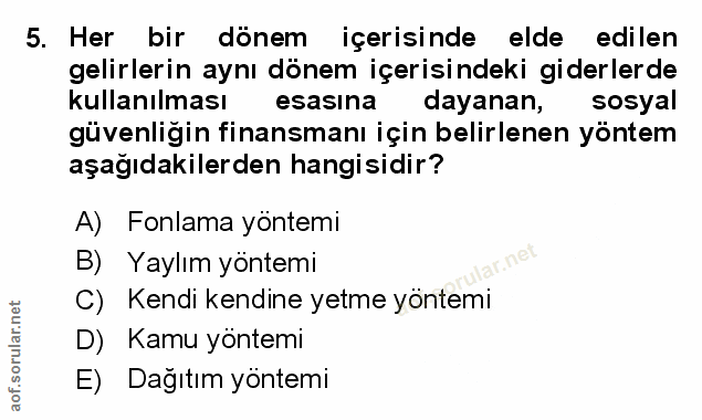 Soru 5