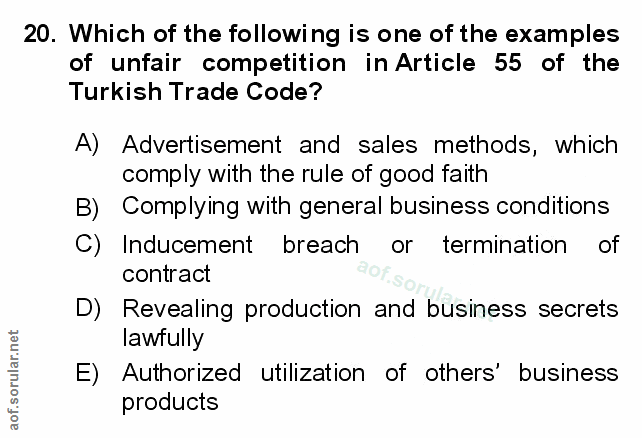 Soru 20