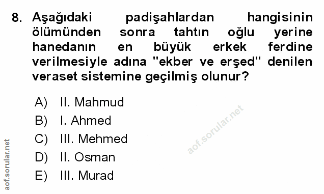 Soru 8