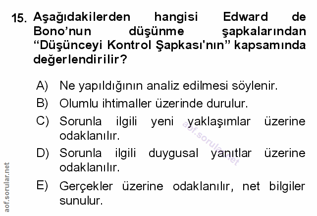 Soru 15