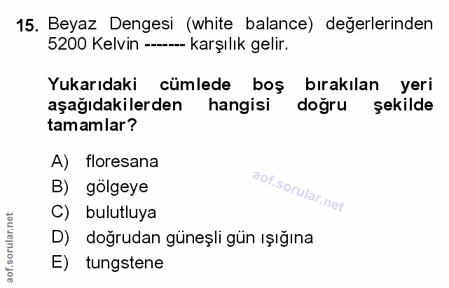 Soru 15