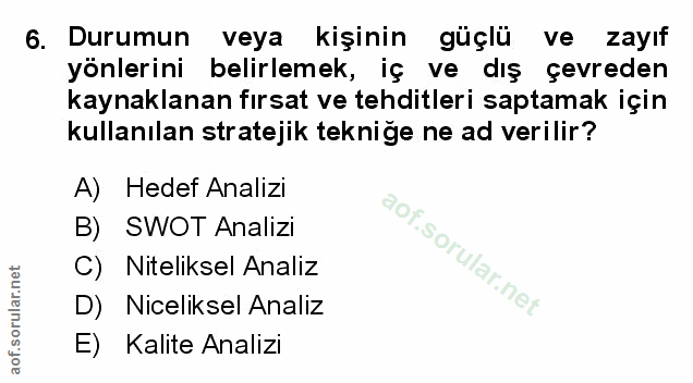 Soru 6