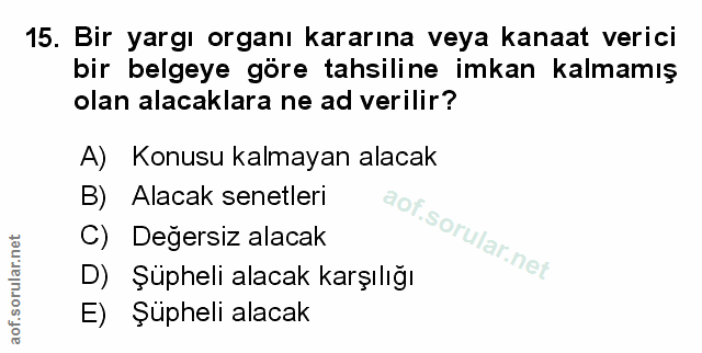 Soru 15