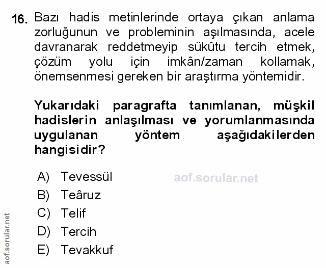 Soru 16