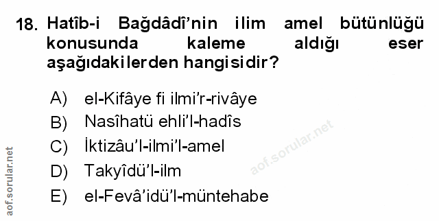 Soru 18