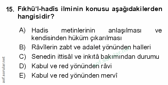 Soru 15