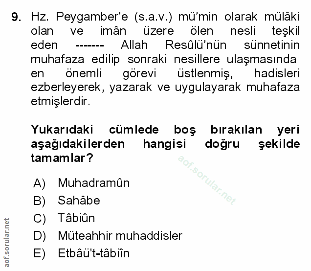 Soru 9