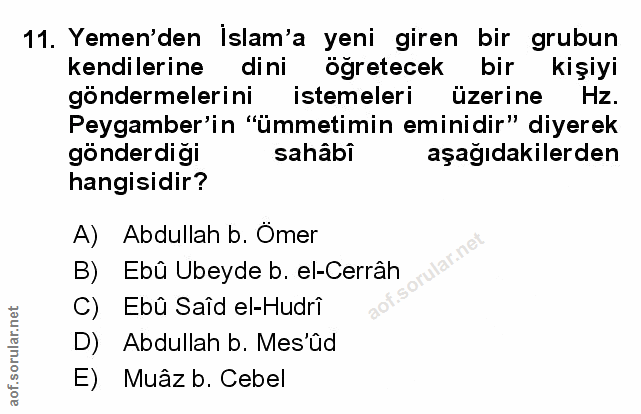 Soru 11