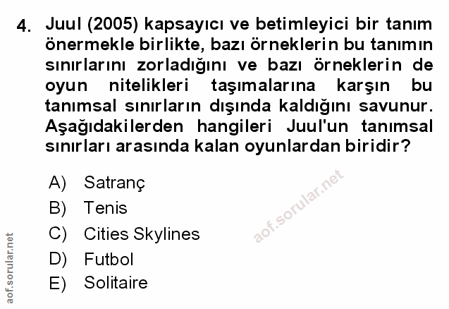 Soru 4