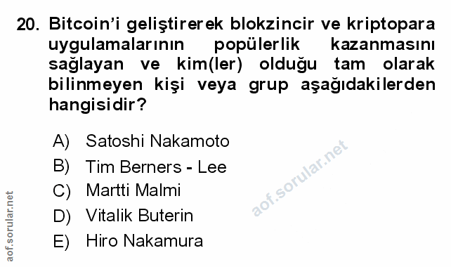 Soru 20