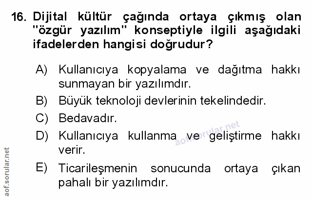Soru 16