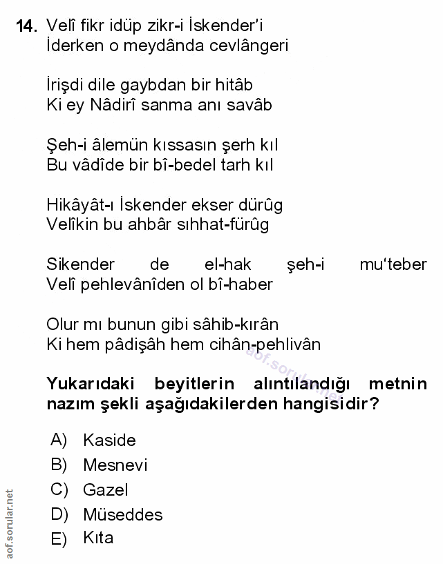 Soru 14