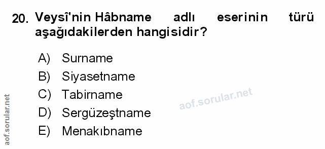 Soru 20