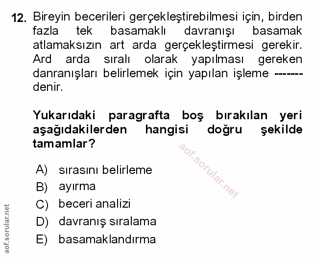 Soru 12