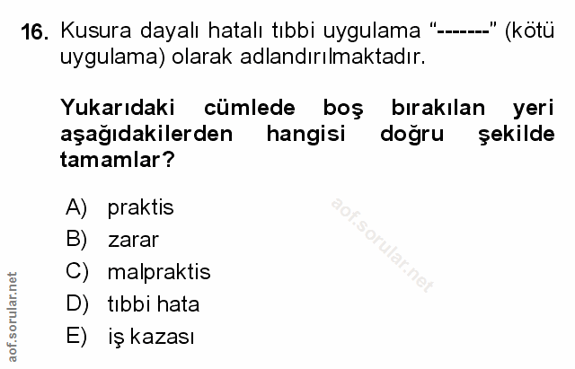 Soru 16