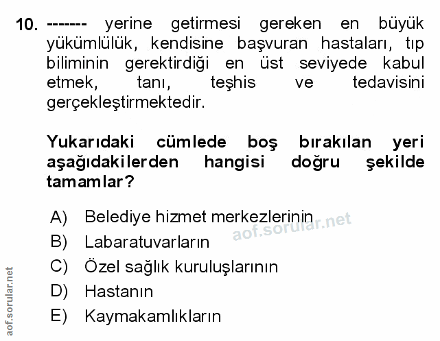 Soru 10