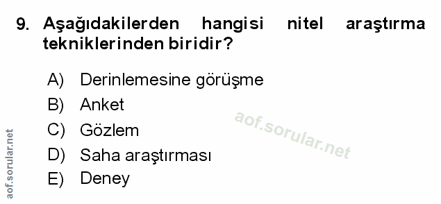 Soru 9