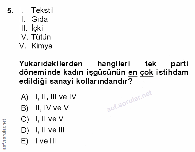 Soru 5