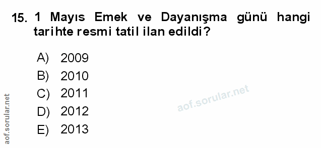 Soru 15