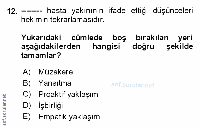 Soru 12