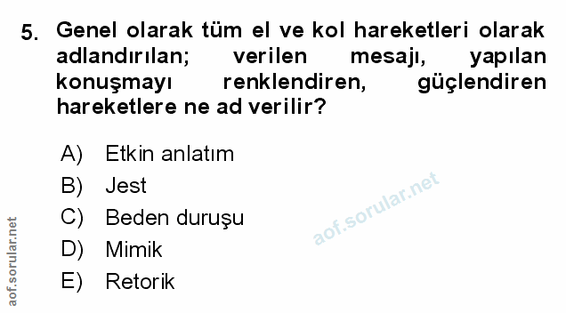 Soru 5