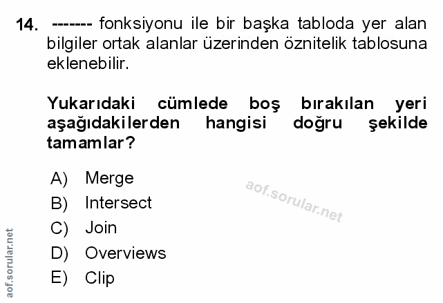 Soru 14