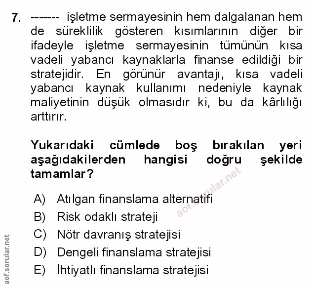 Soru 7