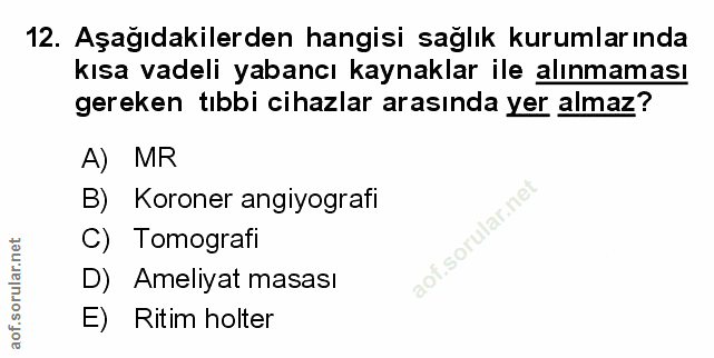Soru 12