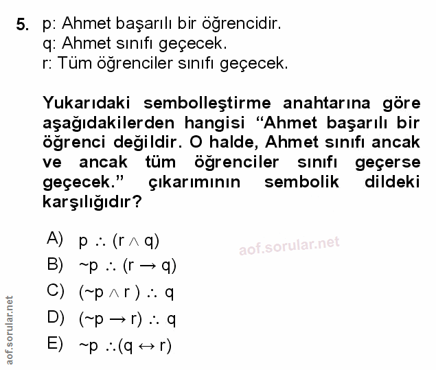 Soru 5