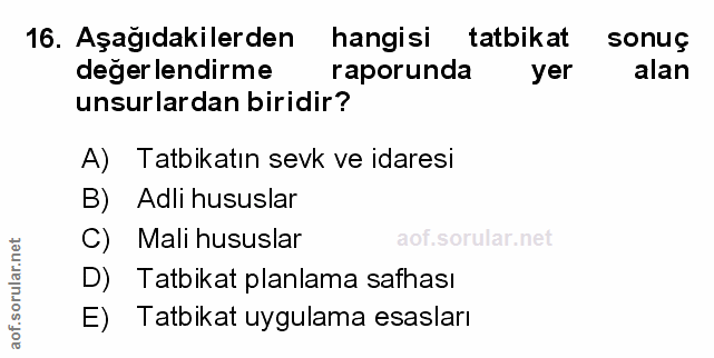 Soru 16