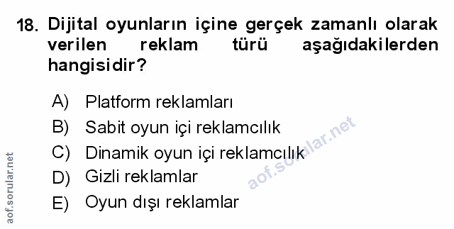 Soru 18