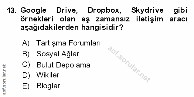 Soru 13