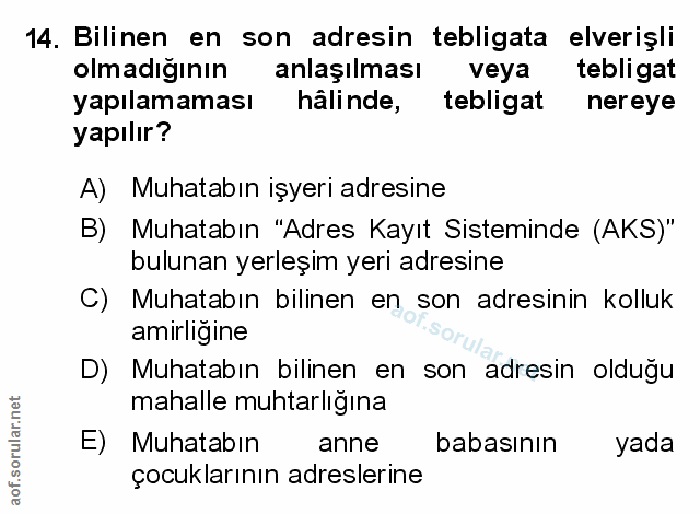 Soru 14