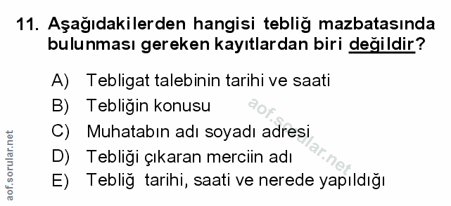 Soru 11