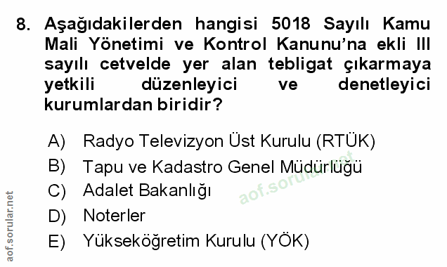 Soru 8
