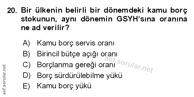 Soru 20
