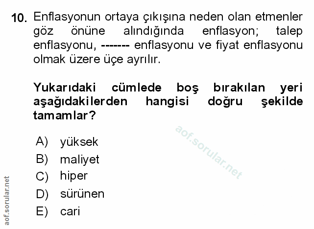 Soru 10