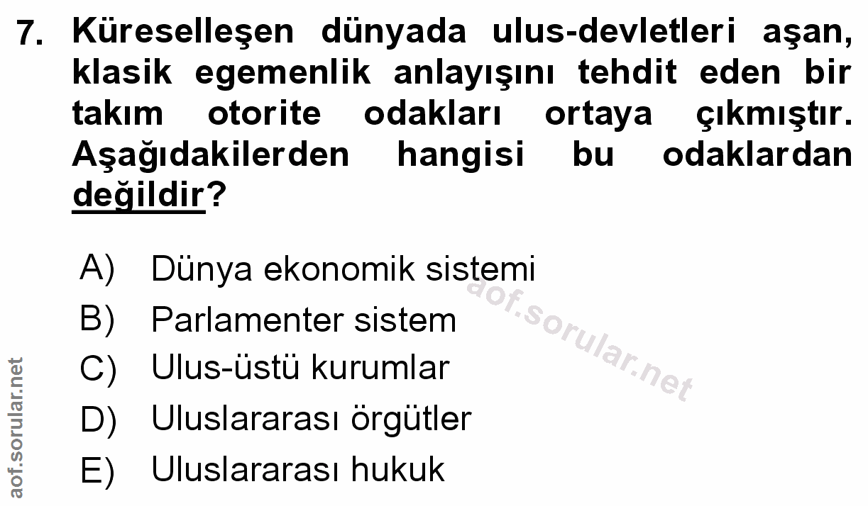Soru 7