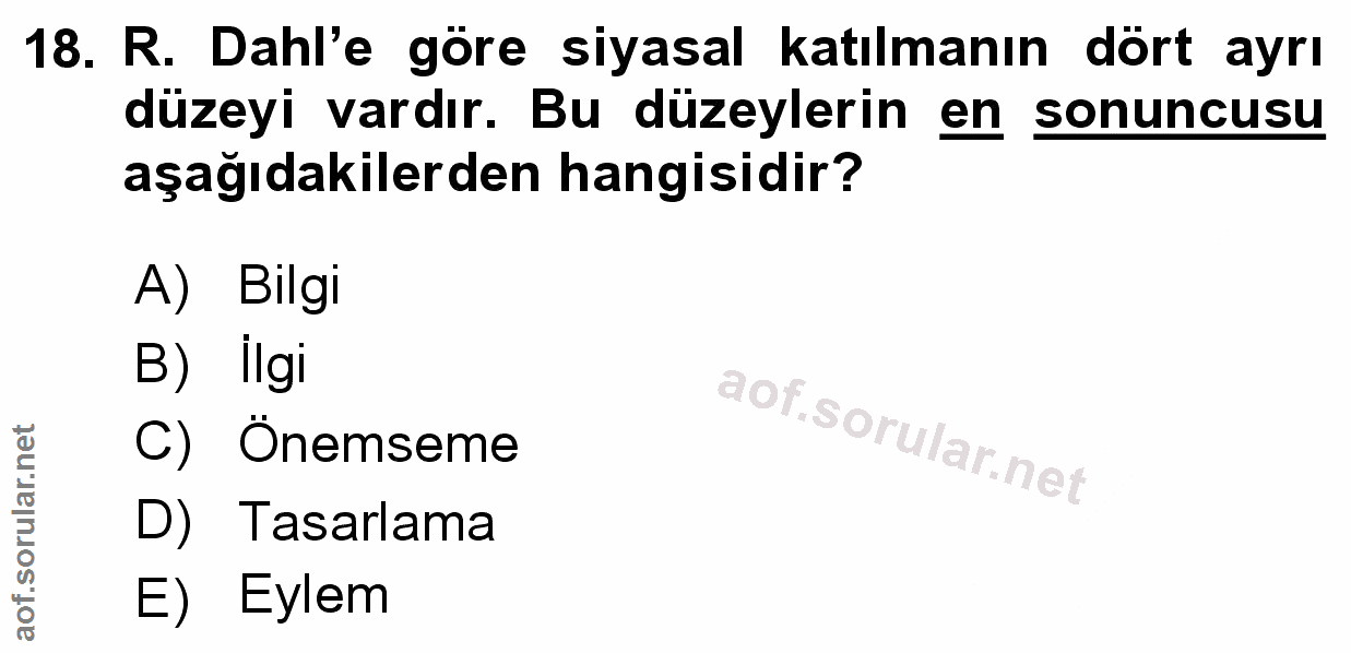 Soru 18
