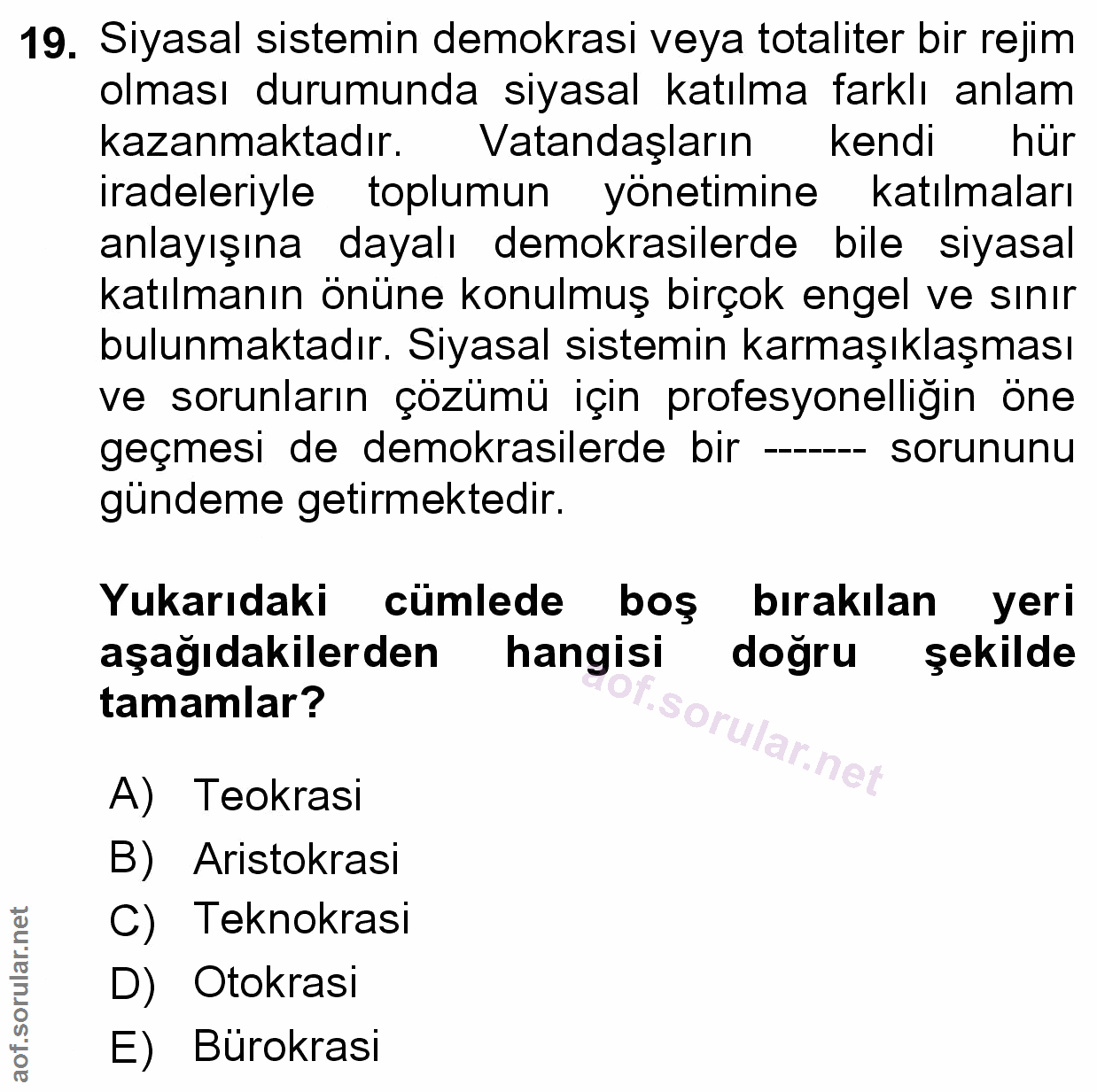 Soru 19