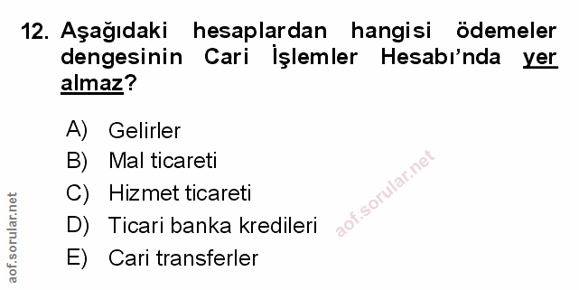 Soru 12