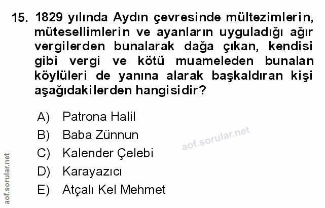 Soru 15