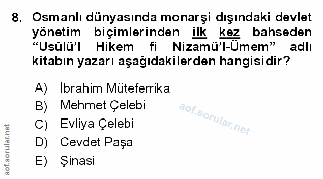 Soru 8