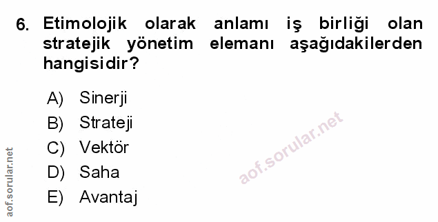 Soru 6