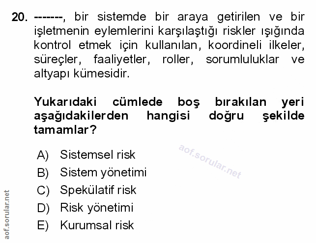 Soru 20