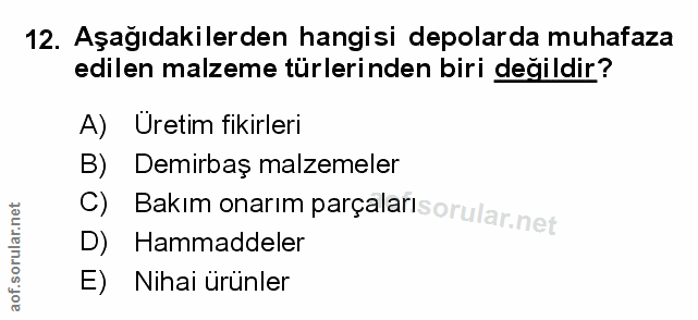 Soru 12
