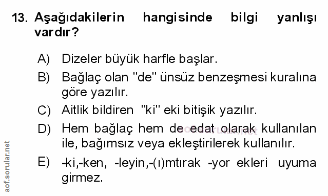 Soru 13