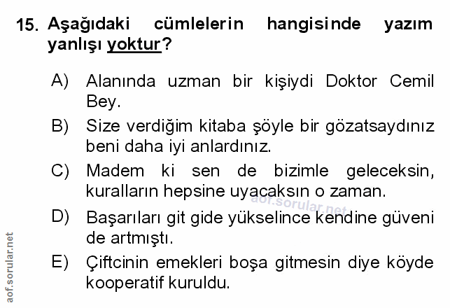 Soru 15